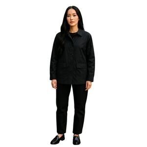 London Fog Reversible Floral Print Jacket – Women’s Small Petite – Pink/Green